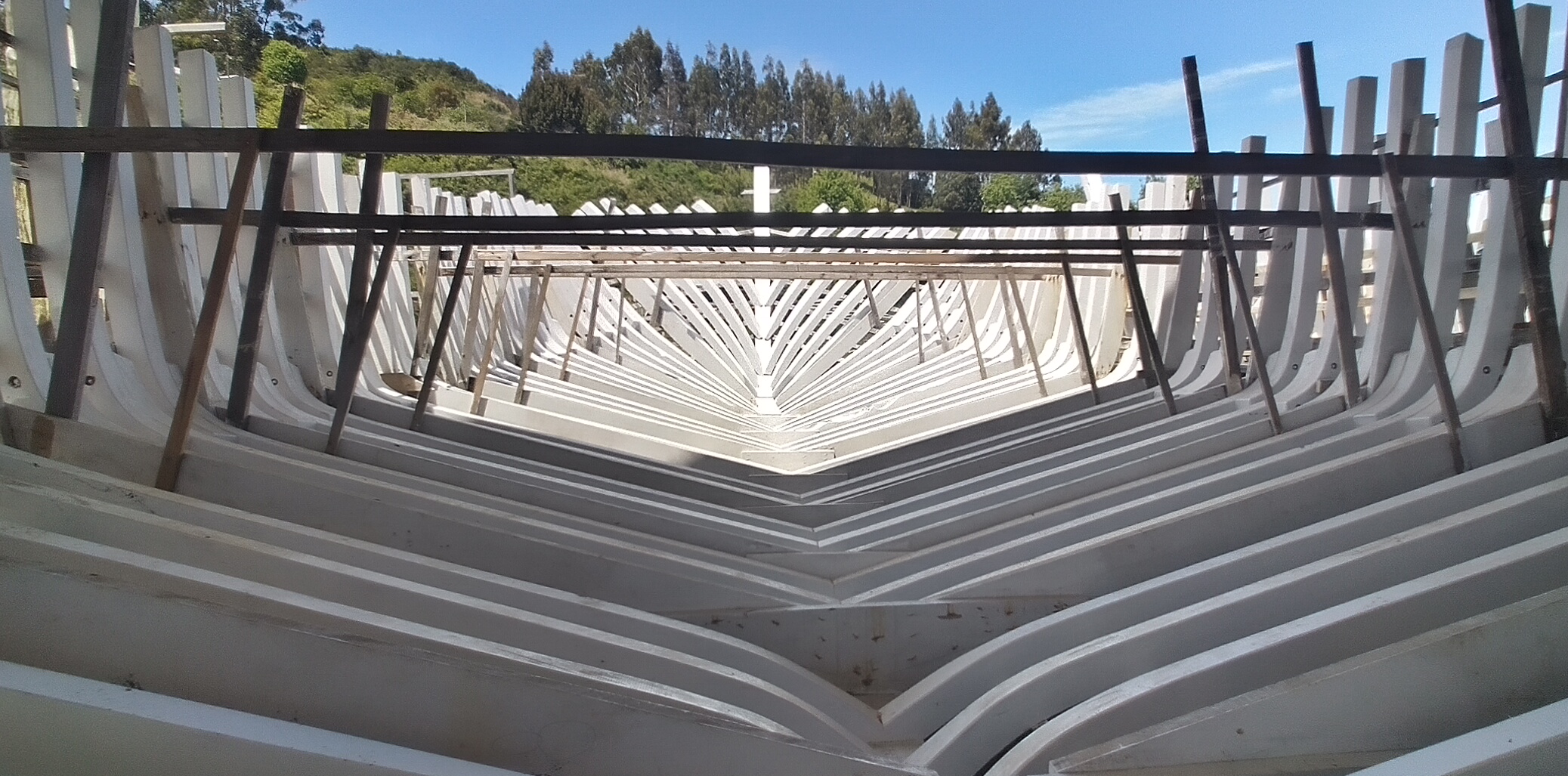 Estructura de madera contemporánea LIGNOLAB